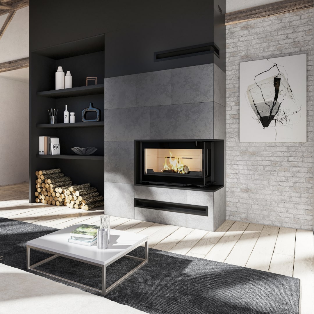 Seguin Visio 8 VL Cheminees Fireplace