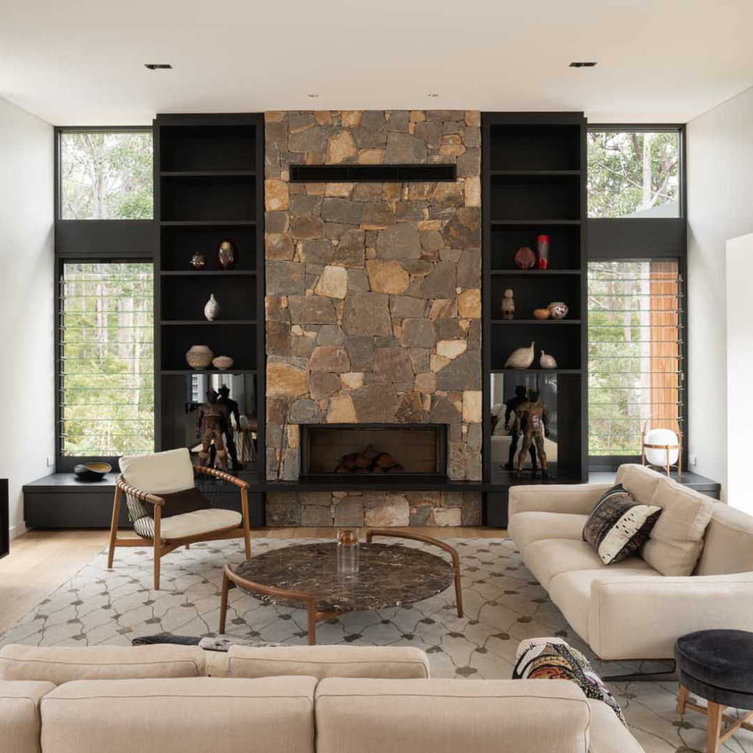 Axis H1400 Inbuilt Modern Fireplace