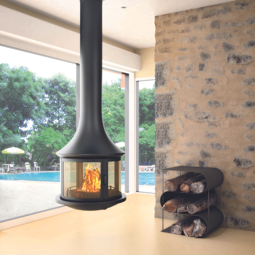 JC Bordelet Lea 998 Suspended Fireplace