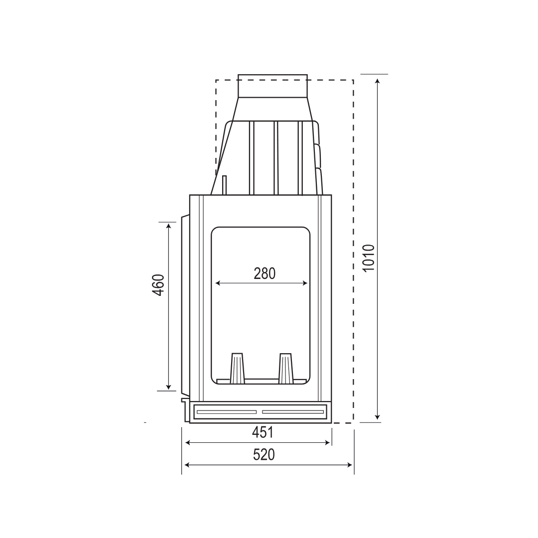 Seguin Multivision 8000 DS Lift - Side