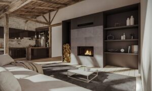 FAS120 Inbuilt Wood Fireplace